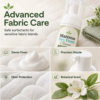 📍  No-Rinse Mattress Dry Foam Cleaner