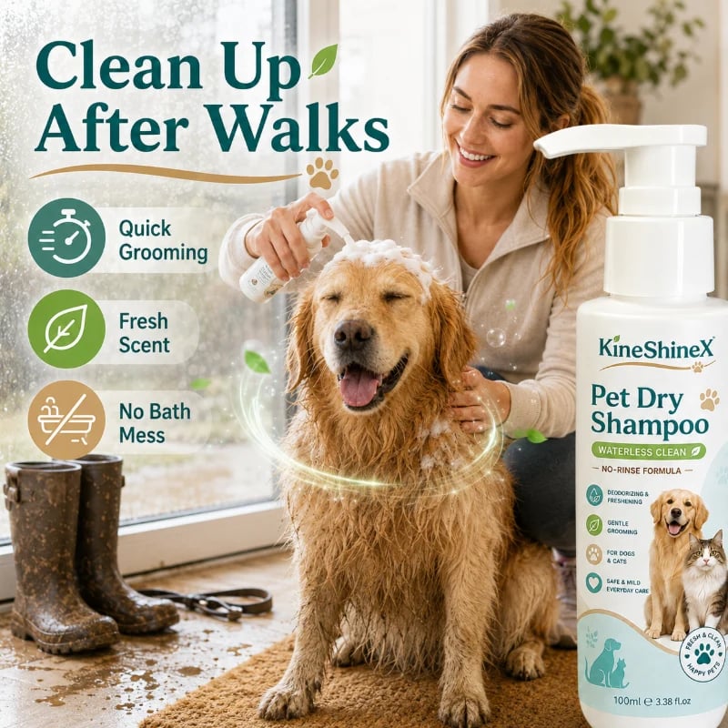 🎉Rinse-Free Pet Shampoo Mousse