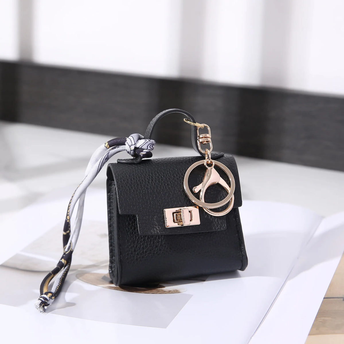 👜Mini Square Bag Pendant Keychain