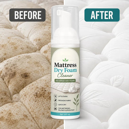 📍  No-Rinse Mattress Dry Foam Cleaner