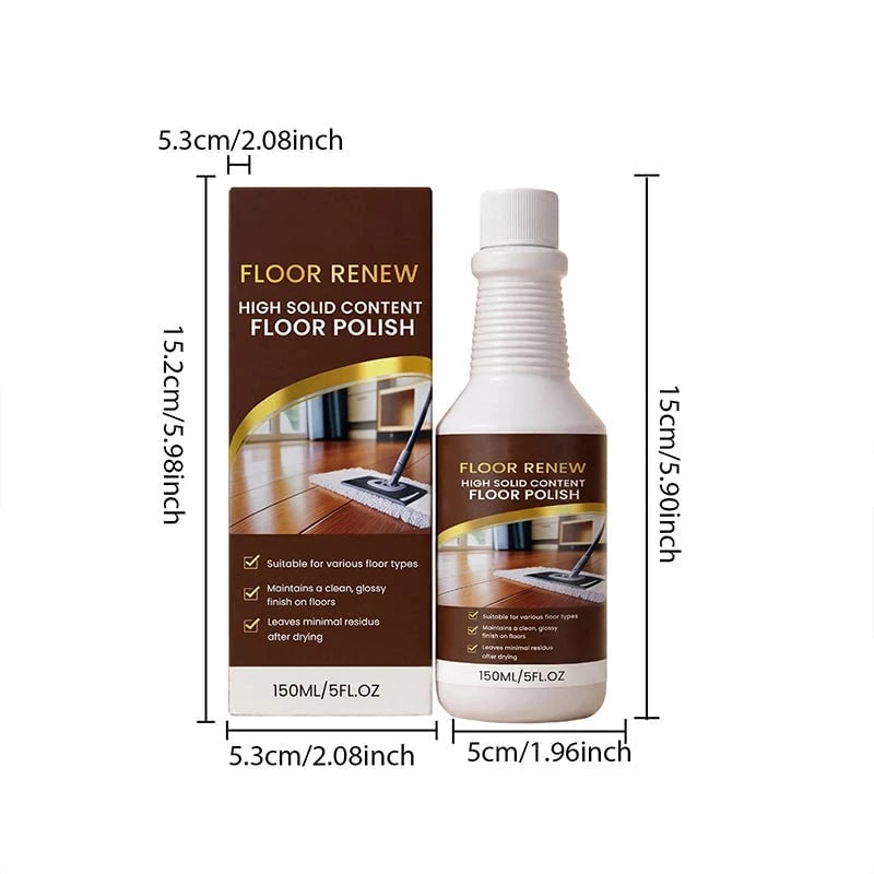 🔥🧴 Floor Renew Polish – Shine, No Scratches