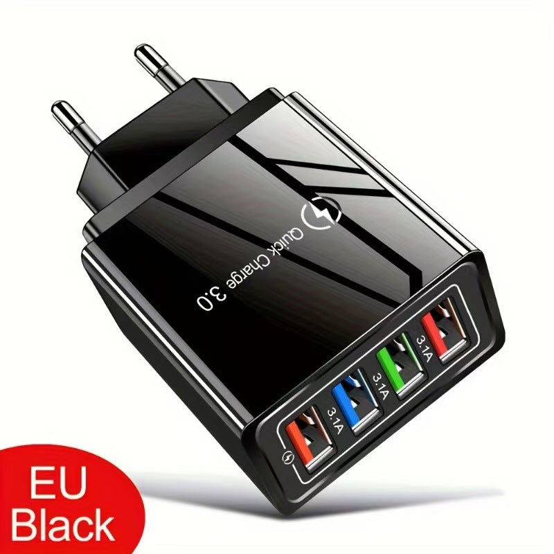 Four-Port Travel Charger