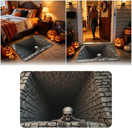 Halloween 3D Optical Illusion Rug