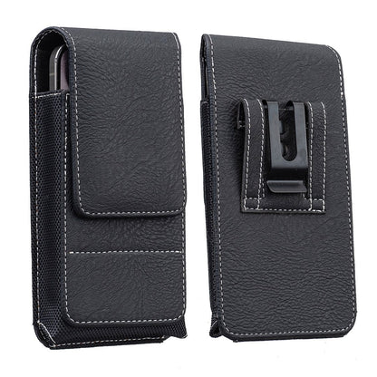 ⚡Grande Sconto | Marsupio da Cintura per Cellulare 📱 Fondina in Pelle Multitasche con Portacarte