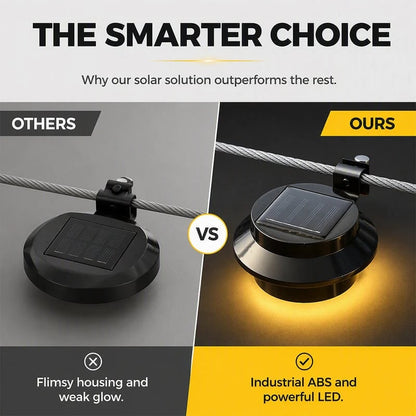 💯☀️💡  Light Up Gutters, Fences & Garden Walls — Solar-Powered Outdoor LEDs With No Mains Wiring Needed 🏡✨