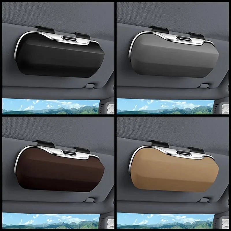 🎉40% OFF !! ⏰Car All-Inclusive Sun Visor Glasses Storage Box