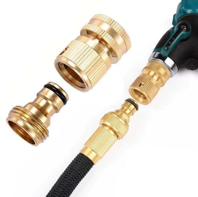 🔥🔩Raccordo rapido per tubo da giardino