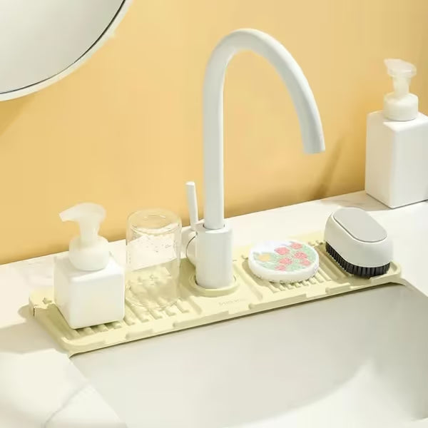 💧 Silicone Sink Faucet Draining Mat
