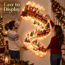 🔥🎁Christmas Magic Trail Wall Light - A Little Christmas Magic, Right on Your Wall