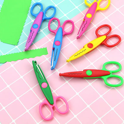💥🏆Buy 2 Get 1 Free🎁Kids Safety Art Scissors Set – Fun, Creative & Safe for Little Hands 🎨✨
