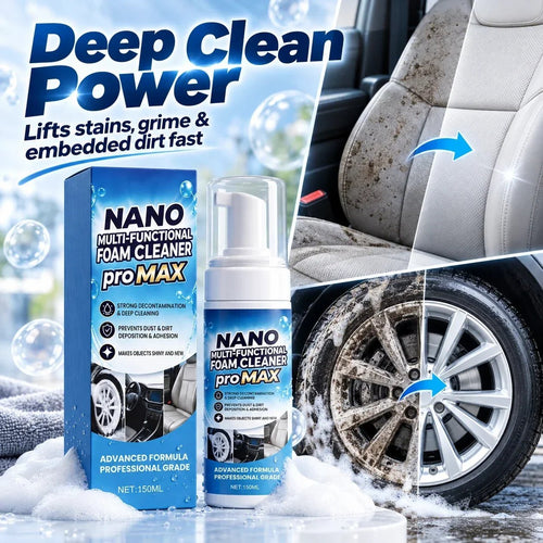 🎉 Nano Multi-Functional Foam Cleaner for Cars & Home