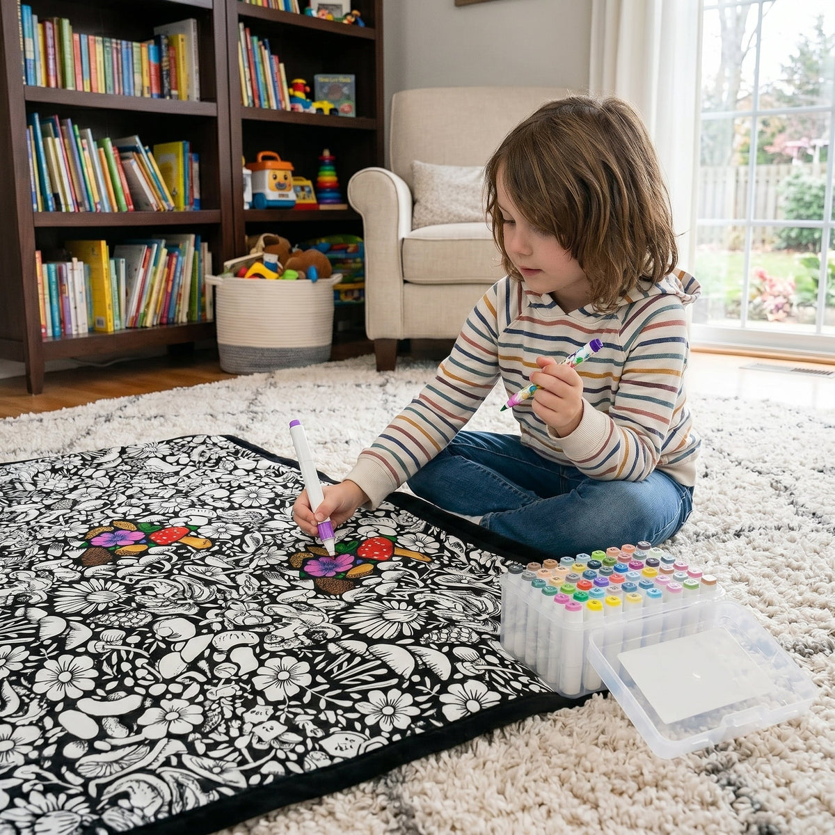 CozyTime™ Coloring Blanket