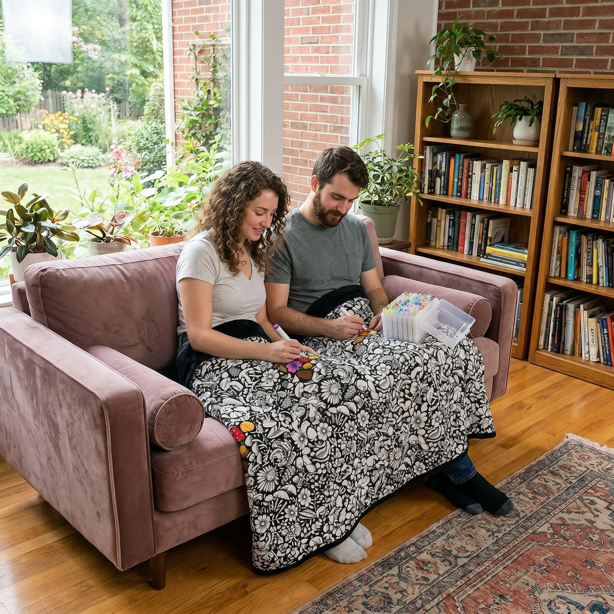 CozyTime™ Coloring Blanket