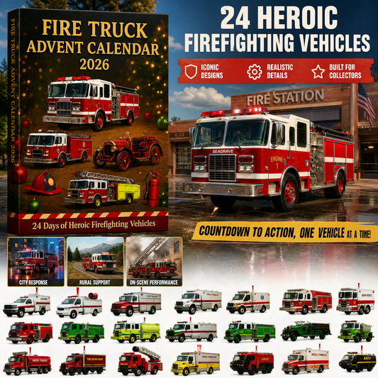 🚒🔥FEUERWEHR-ADVENTSKALENDER 2026🎁🌲