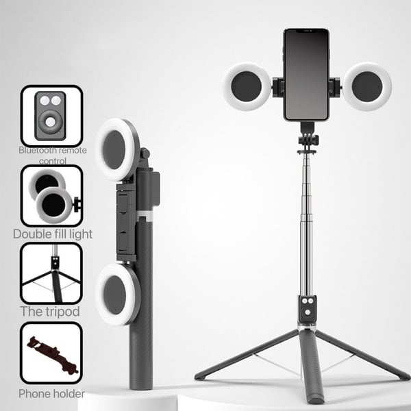 🎁Hot Sale 50% OFF⏳💞50K+ SOLD!New 6 in 1 Bluetooth Selfie Stick