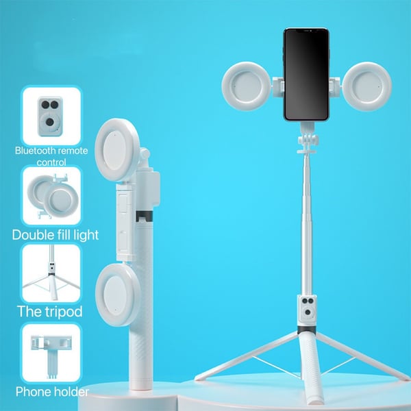 🎁Hot Sale 50% OFF⏳💞50K+ SOLD!New 6 in 1 Bluetooth Selfie Stick