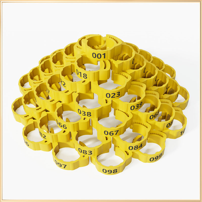 ⏰Adjustable Snap-On Poultry Leg Bands