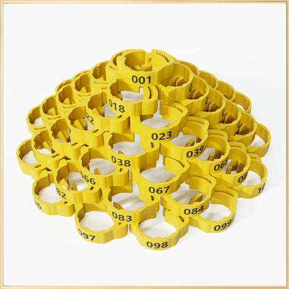 ⏰Adjustable Snap-On Poultry Leg Bands