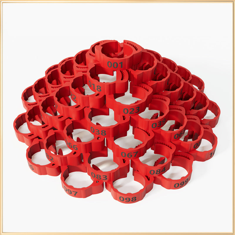 ⏰Adjustable Snap-On Poultry Leg Bands