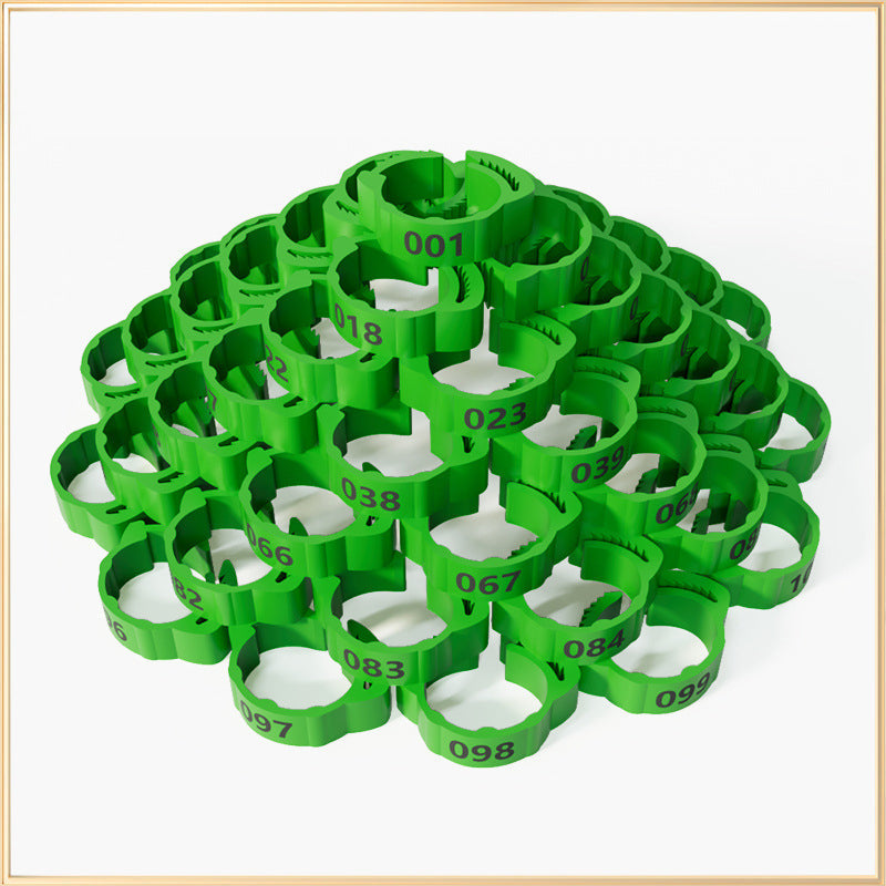 ⏰Adjustable Snap-On Poultry Leg Bands