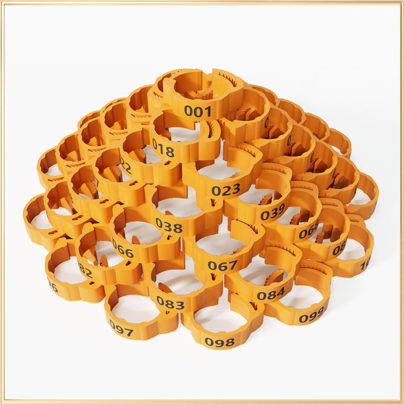 ⏰Adjustable Snap-On Poultry Leg Bands