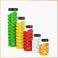 Mixed Color 1-100 Numbers