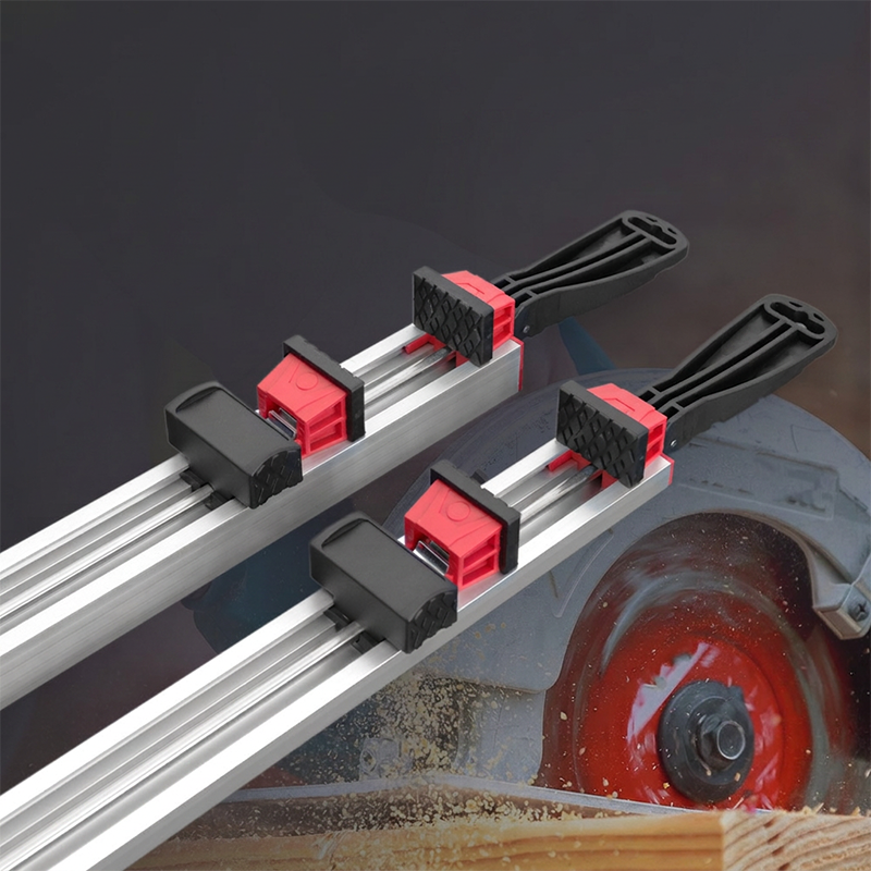 🔥50% OFF NOW💎Woodworking Straight‑Edge Cutting Guide Clamp‑Precision Saw Guide for Circular Saw & DIY Wood Projects