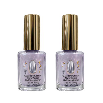 📢50% Rabatt Jetzt！💅Flieder Glänzender Spiegel Nagelhärter