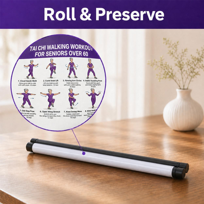 🔥 Buy 1 Get 1 Tai Chi Workout Poster for Seniors